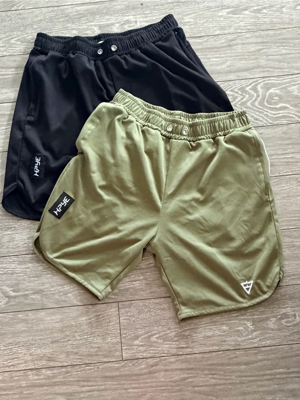 Hype Olive and Black Athletic Shorts size XL - Picture 4 of 9